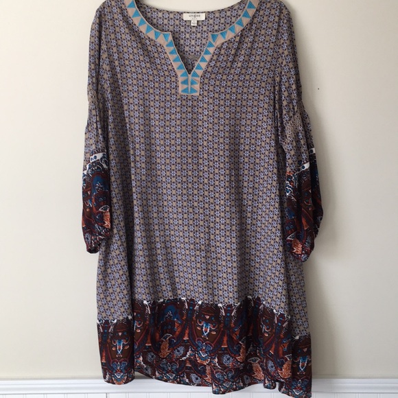 Umgee Dresses & Skirts - Umgee USA Size large swing dress boho